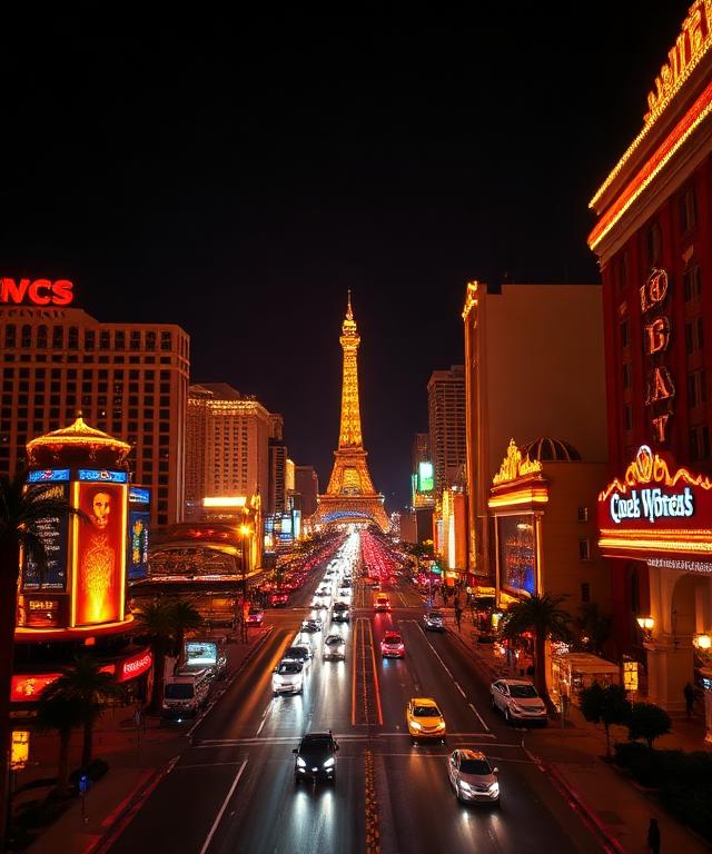 Las Vegas at night