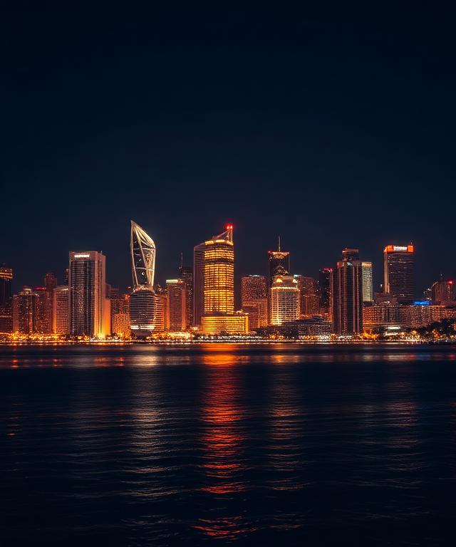 Miami at night